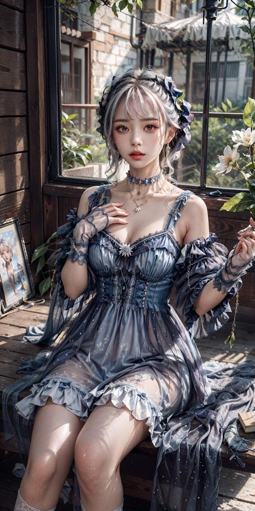 blue dress 1.2 - AI Model cover image