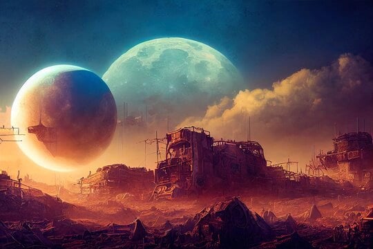 AI art "Alien 02"