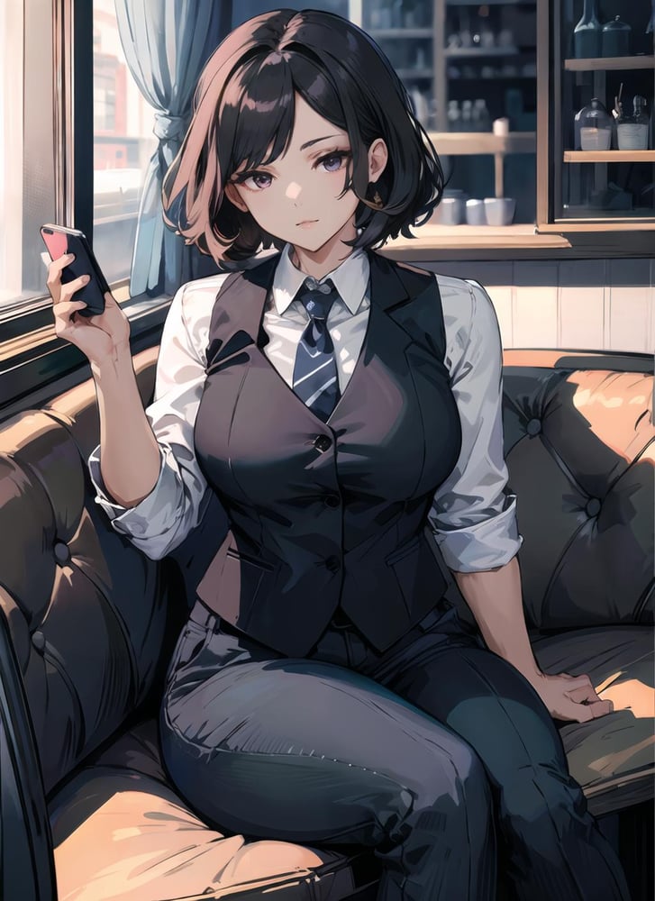 Woman Business Suit - AI Model cover image