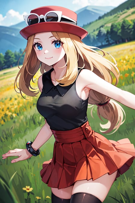 Ai Art Lora Model Serena Pokemon Pixai