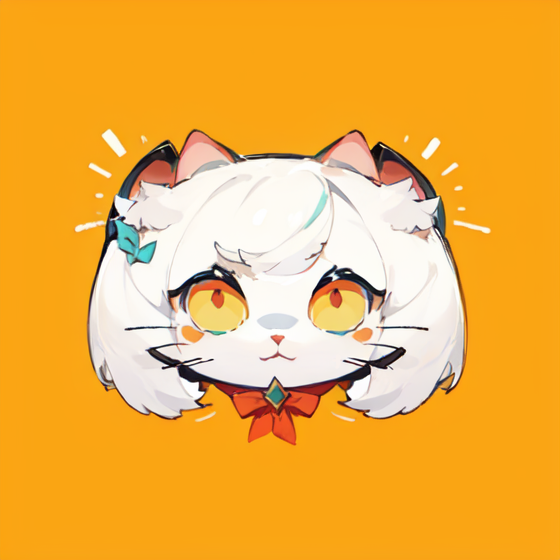 AI art "Cat Discord profile"