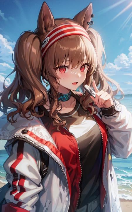 Angelina (Arknights) - AI LoRA model on PixAI
