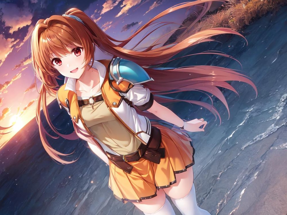 Estelle Bright (Sora no Kiseki/Trails in the Sky) LoRA - AI LoRA model on PixAI