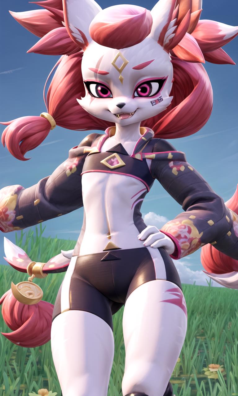 Modelo AI Art LoRA: Kimiko Five-Tails (Fortnite) | PixAI