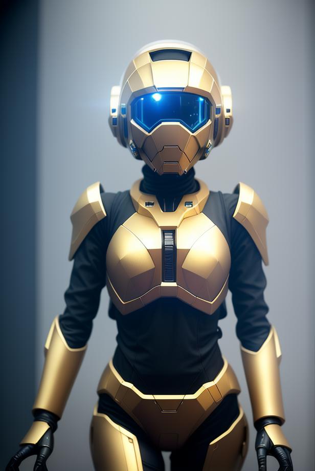 Space Knights Armor set - AI Model cover image