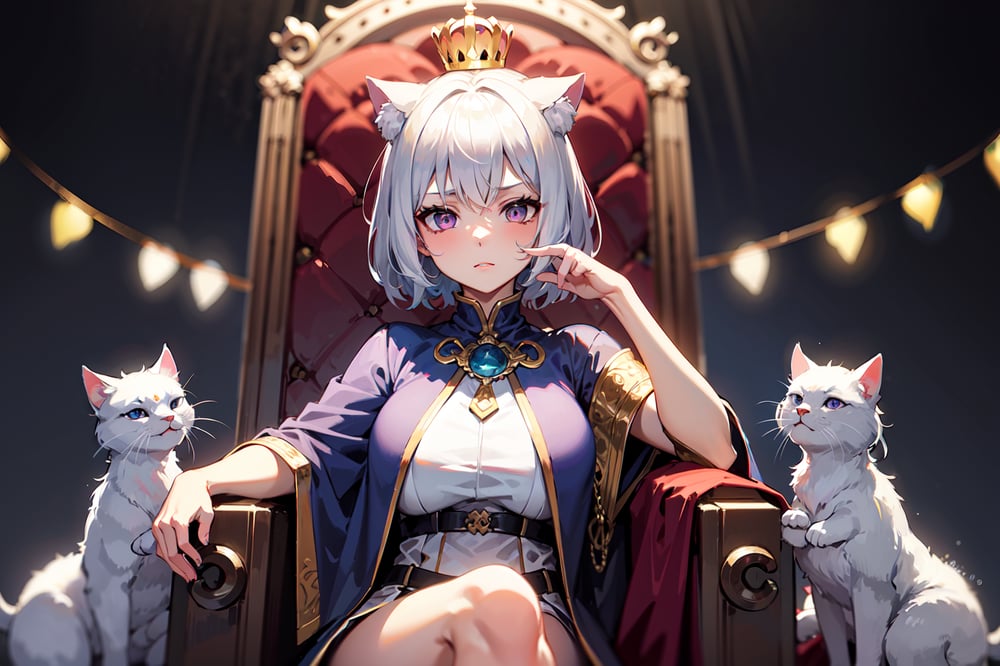 AI art "Queen PIXAI"