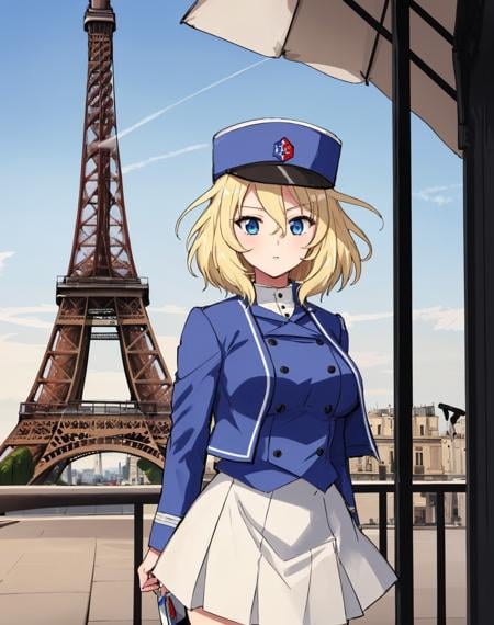 Oshida (Girls und Panzer) - AI LoRA model on PixAI