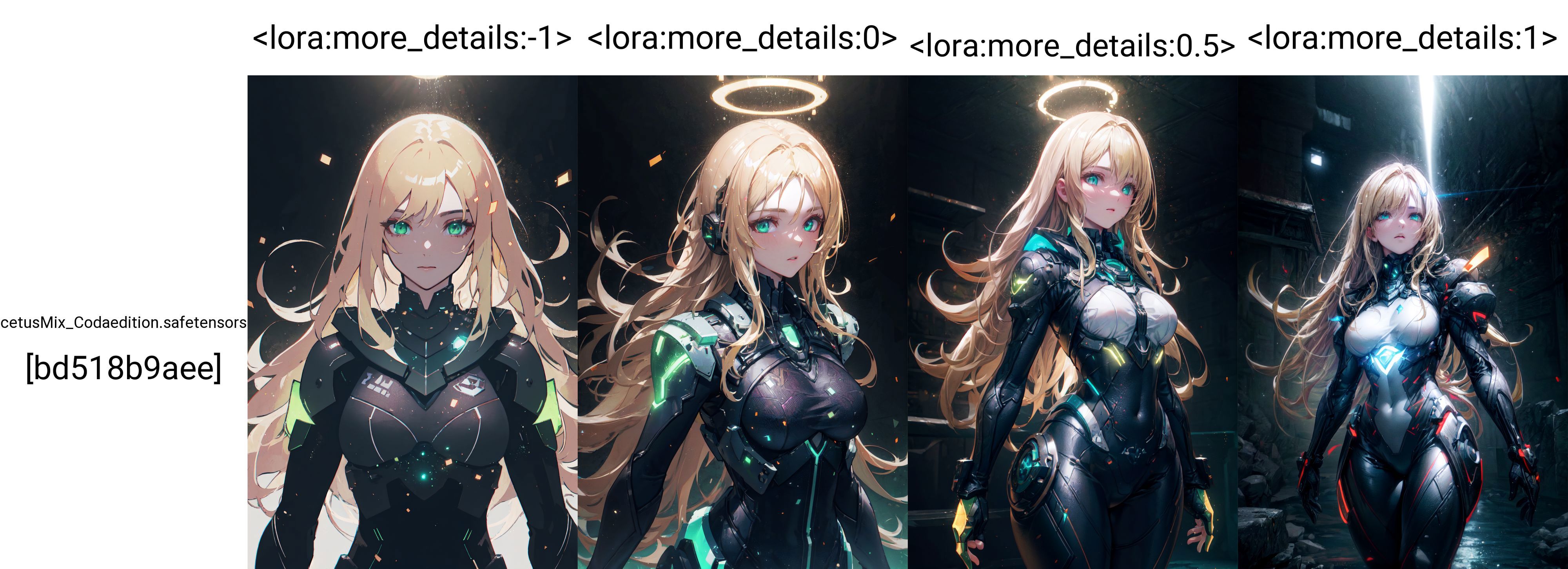 AI Art LoRA Model Add More Details Detail Enhancer / Tweaker (细节调整
