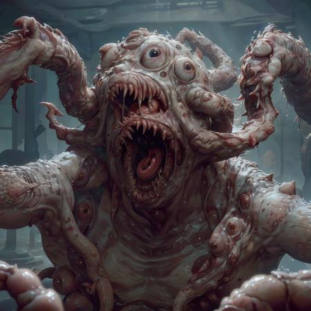Body Horror Creatures - AI Model cover image