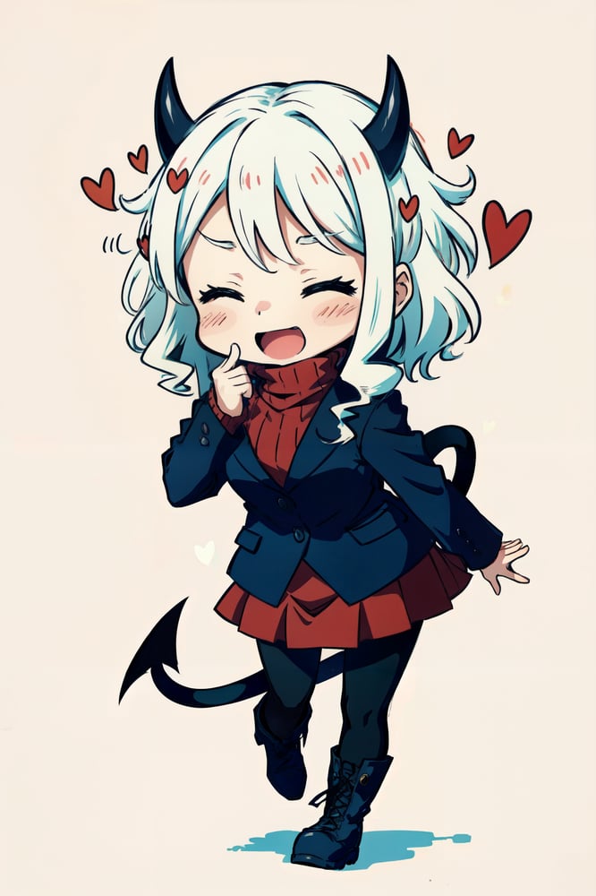 AI art "Chibi modeus"