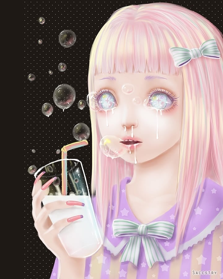 Saccstry art style lora - AI LoRA model on PixAI