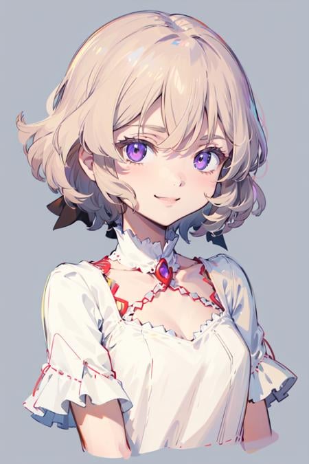 Purple eyes Blonde hair - AI Model cover image