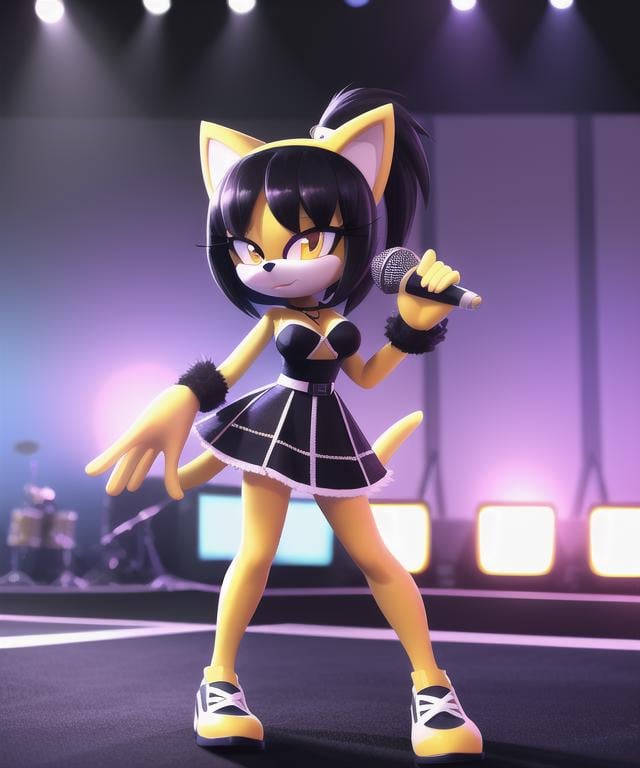 Sonic_3D - AI checkpoint model on PixAI