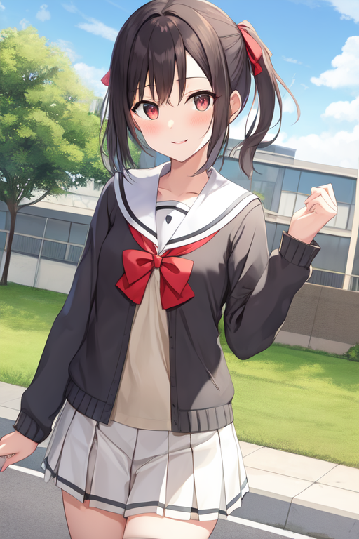 Sanshuu Middle School Uniform - AI Model cover image