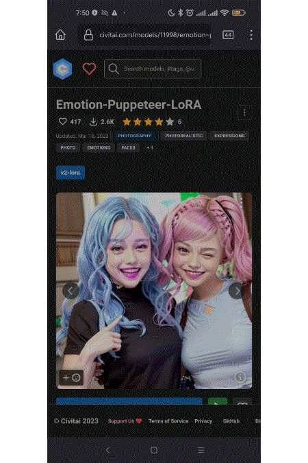 emotionPuppeteerLora_v2Lora tnx terrariyum - AI Model cover image