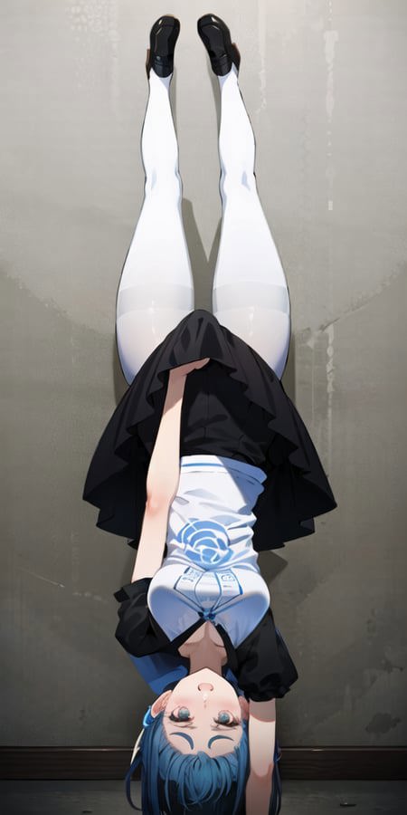 Chisato Handstand Pose - Lycoris Recoil (lycoris challenge) - AI Model cover image