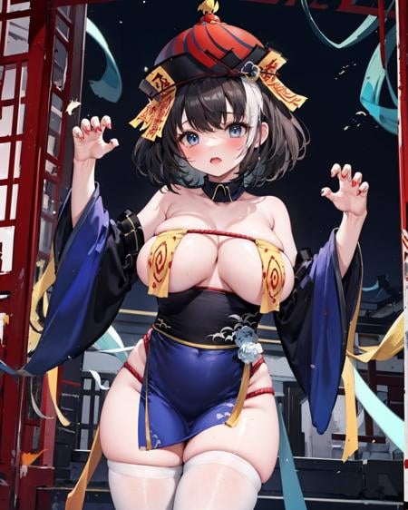 REMAKE】Hawh Jah Jiangshi Costume "The Festive Undead" (Azur Lane) - AI Model cover image