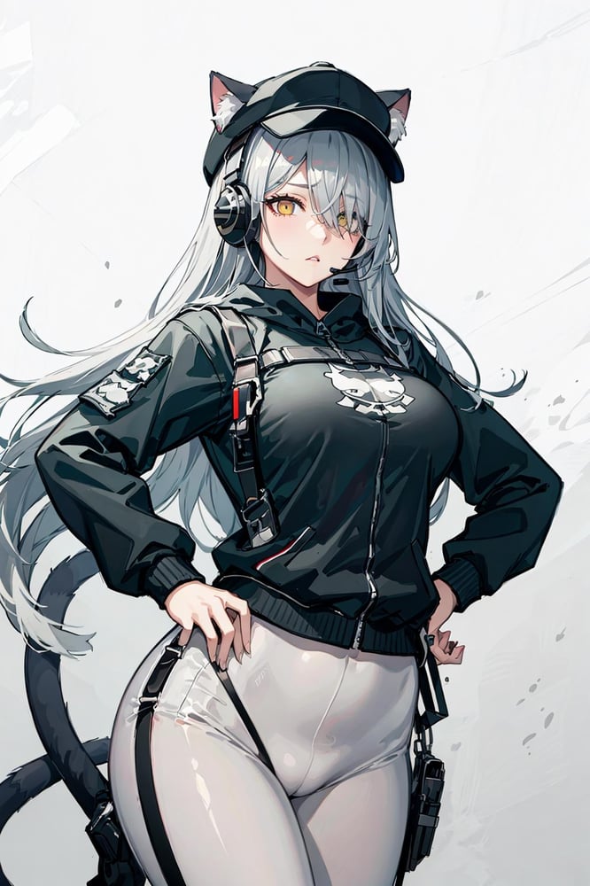 [LoRa] Schwarz-skyline-cosplay Arknights Clothing (With multires noise version) - AI Model cover image