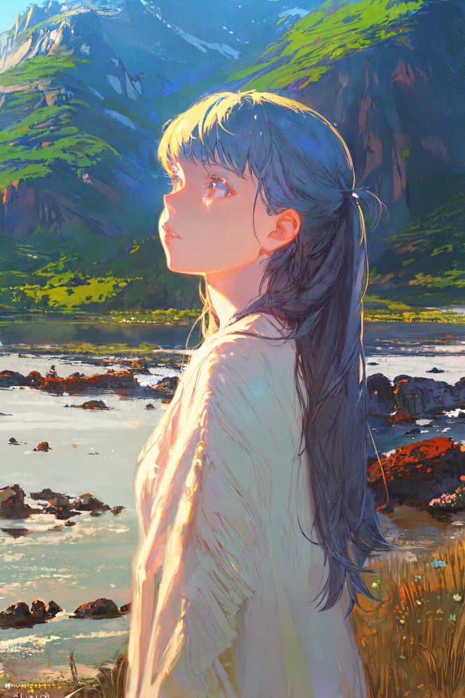 Watercolor Oil Painting - AI Model cover image