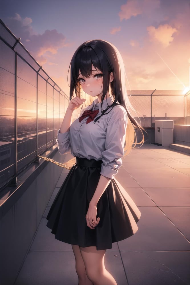 school rooftop 学校の屋上 - AI Model cover image