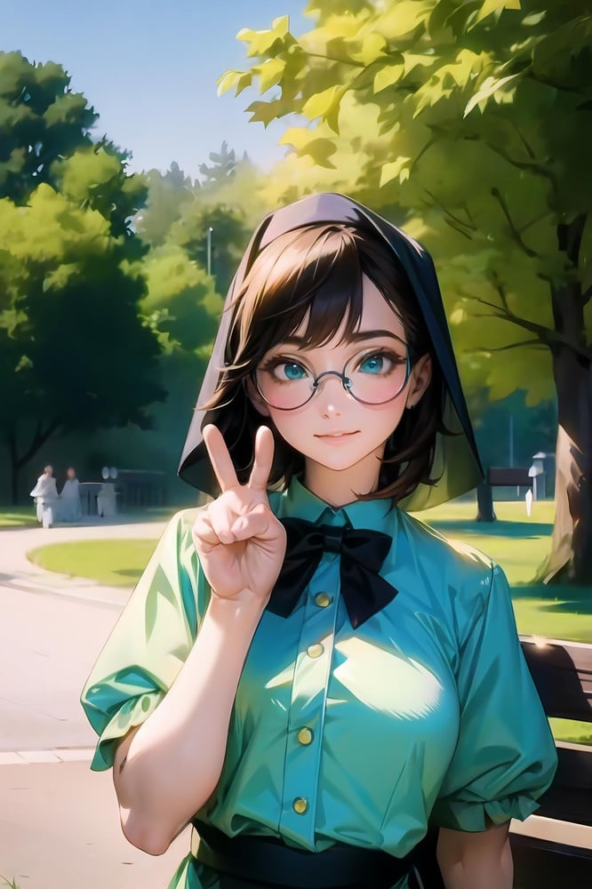 LoRA Peace Sign✌ - AI Model cover image