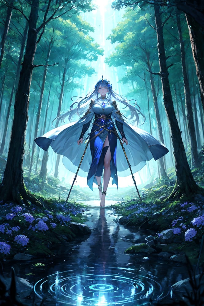 AI art "Sorceress #3"