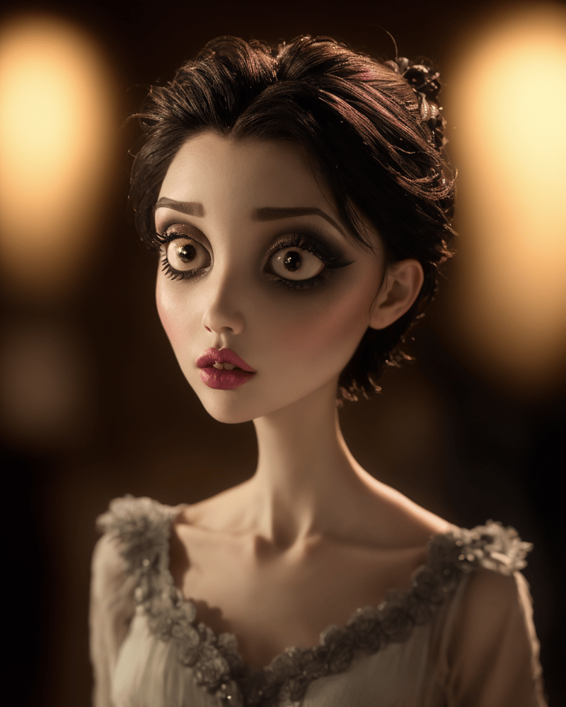 Tim Burton Animation Style - AI Model cover image