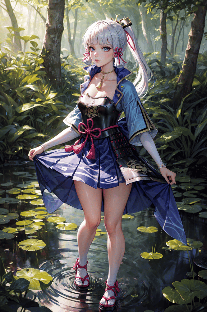 AI art "Ayaka"