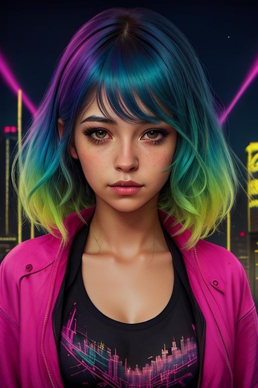 Color Hair v3.0 - AI LoRA model on PixAI