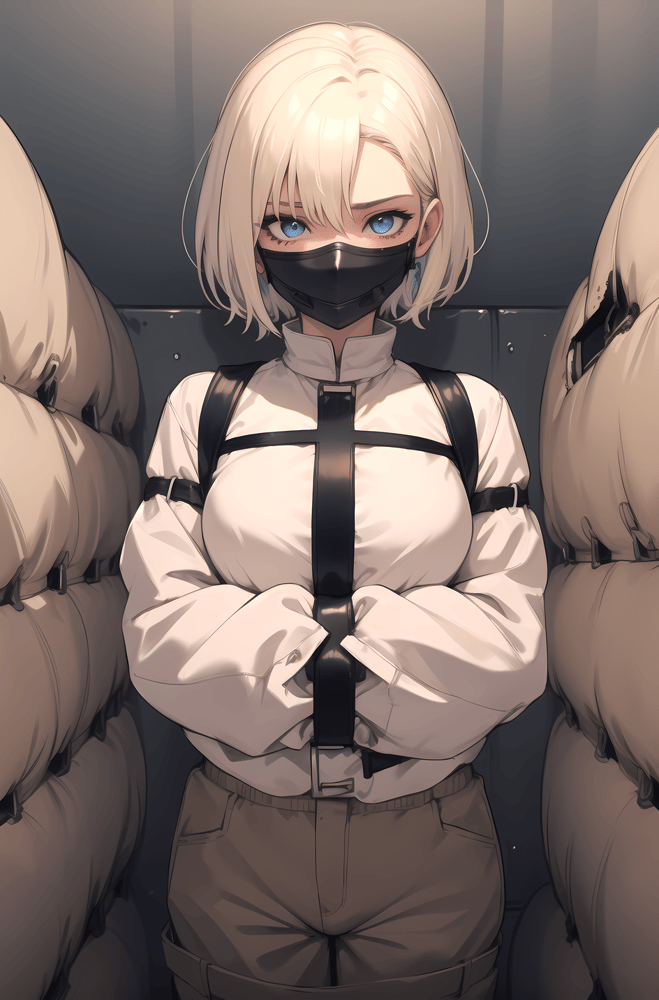 asylum straitjacket - AI LoRA model on PixAI