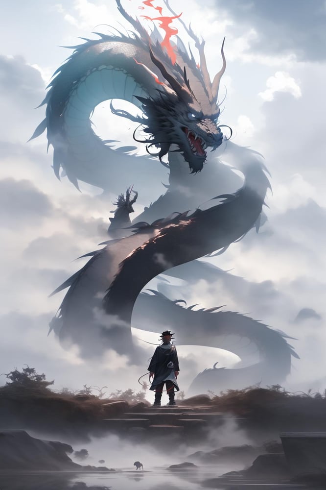 Chinese Dragon（中国龙）LoRa - AI Model cover image