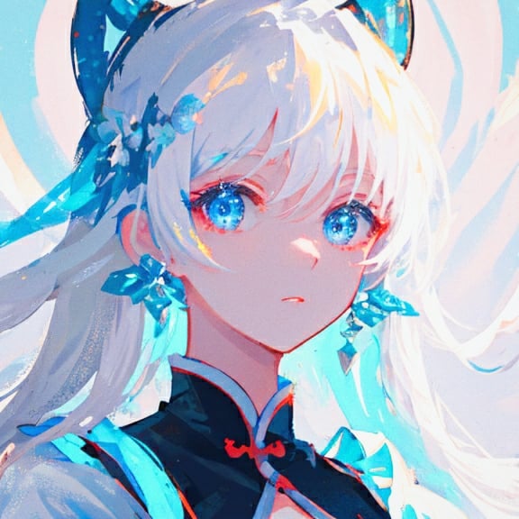 AI art "ホワイトキャット"