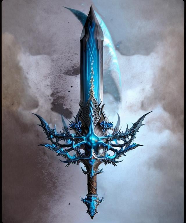 Fantasy Sword concept - AI Model cover image