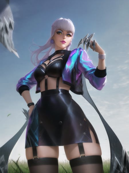 Evelynn kda all out - AI Model 커버 이미지