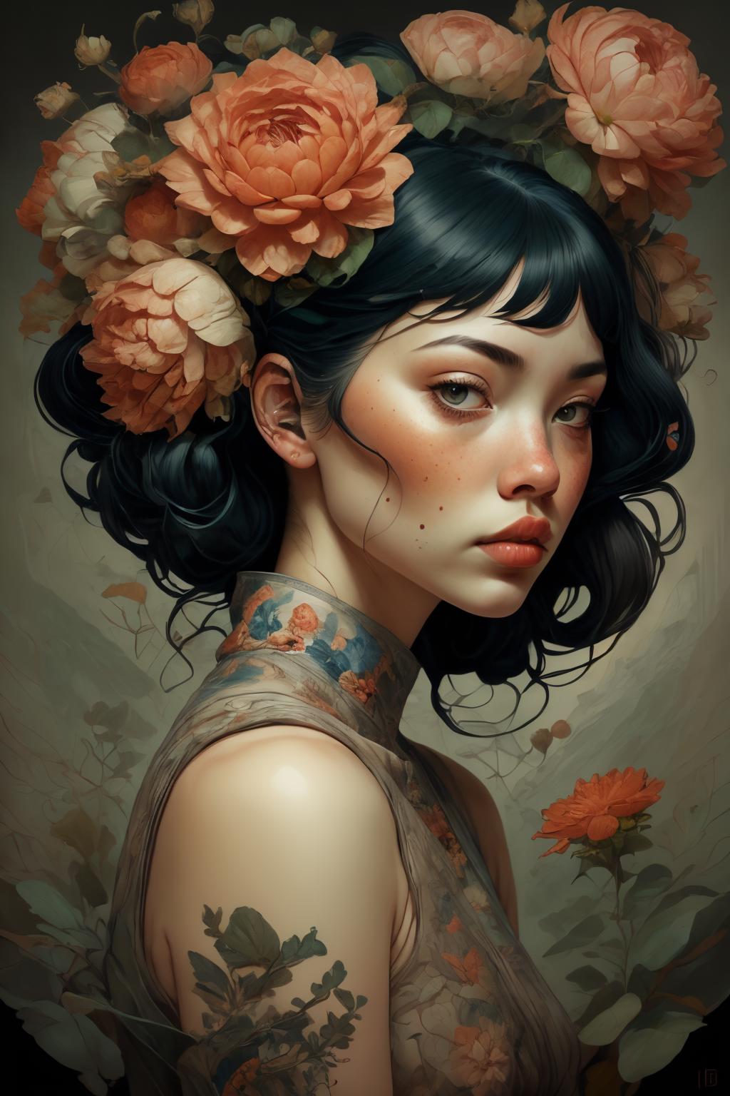 👍🏼 Gardenia Portraits concept / BodyModel / realistic style / anime Style - AI Model cover image