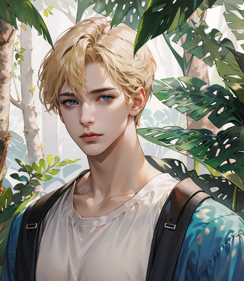Handsome Male 2.5D - AI LoRA model on PixAI