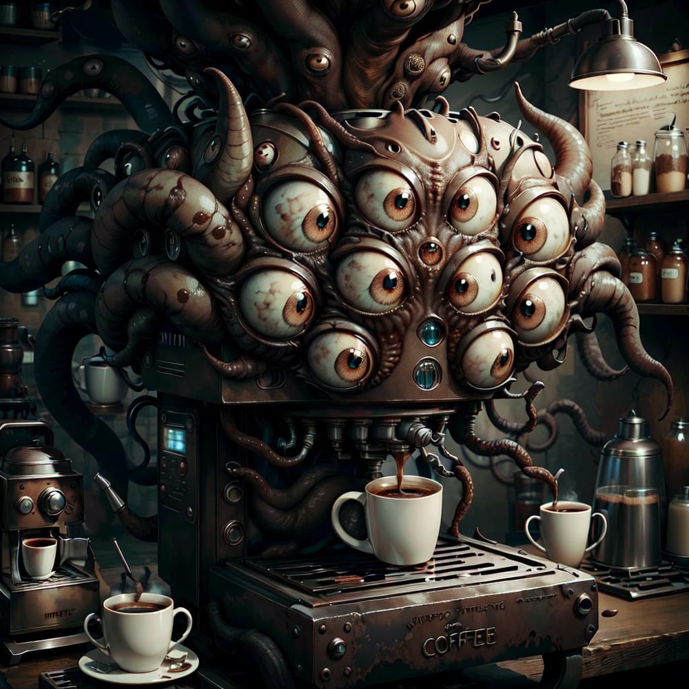 ManyEyedHorrorAI - AI Model cover image