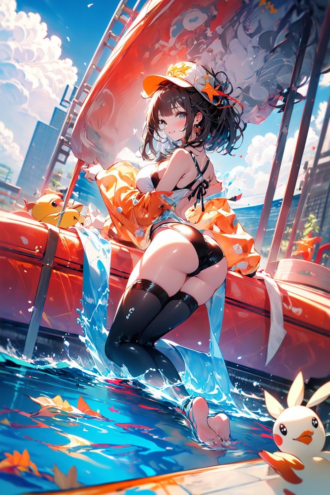 百花缭乱/midjourney 二次元/midjourney anime style Lora - AI Model cover image