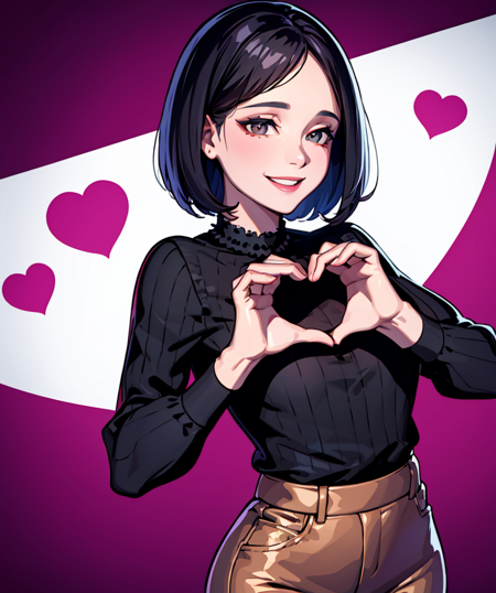 Heart Hands / Pose - AI LoRA model on PixAI