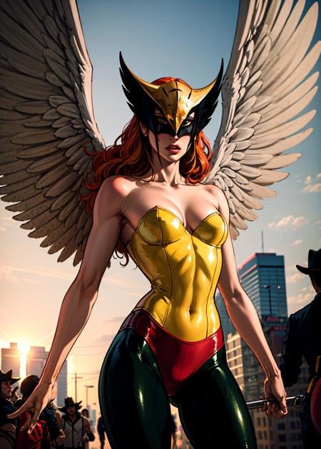 Hawkgirl/Shayera Hol (DC Animated Universe) LoRA - AI Model 커버 이미지