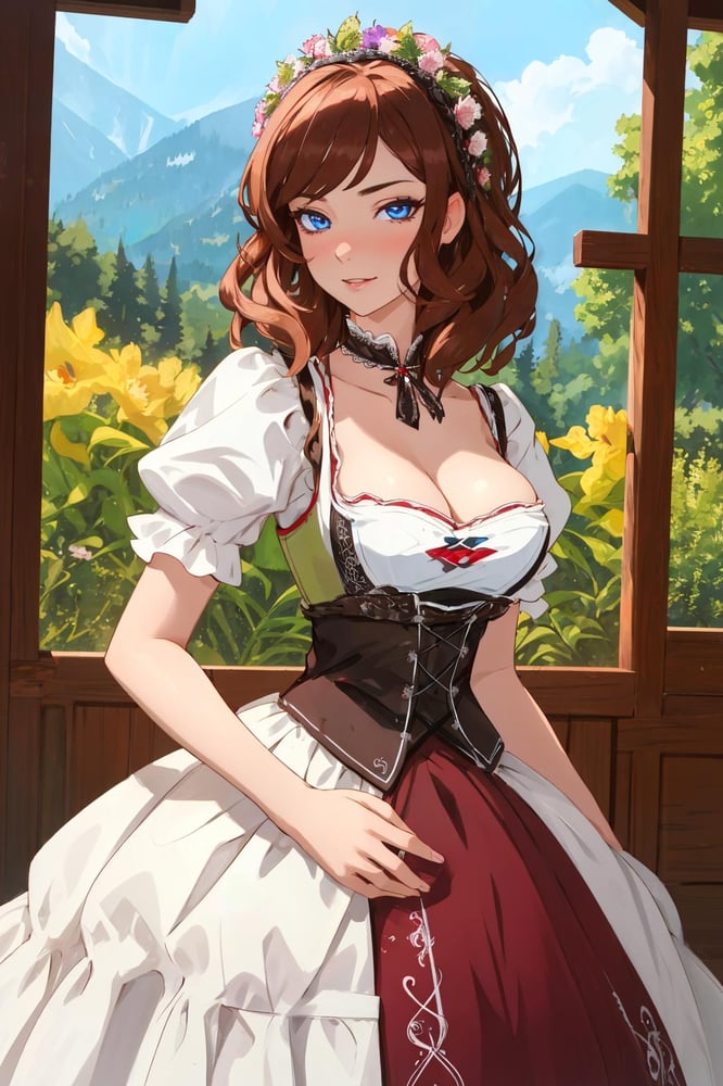 Bavarian gown - AI Model cover image
