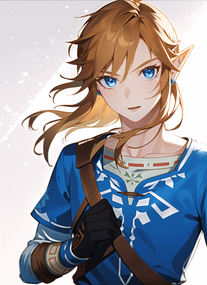 Link (BOTW) - AI LoRA model on PixAI