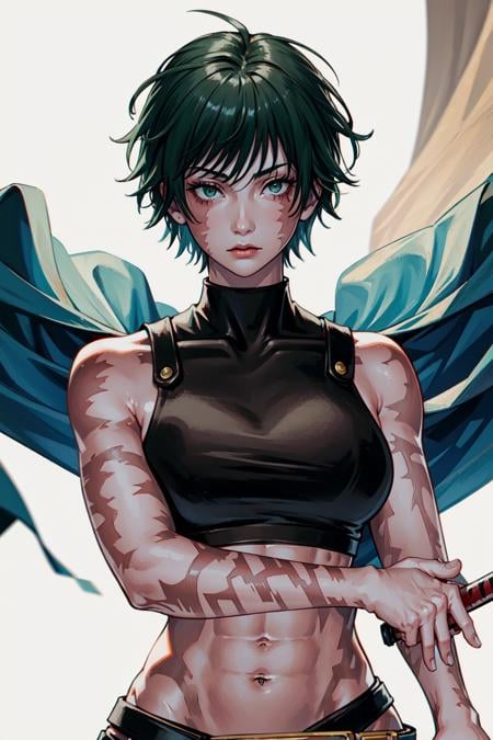 Maki Zenin (Scar) 禪院 真希 / Jujutsu Kaisen - AI Model cover image
