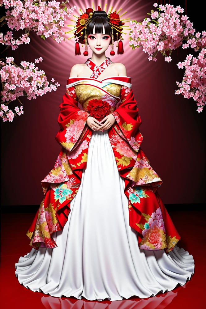 Oiran gown - AI Model cover image