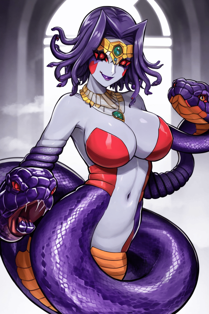 Vennominaga the Deity of Poisonous Snakes (YGO) - AI LoRA model on PixAI