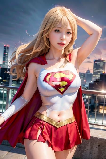 Supergirl Cosplay Outfit - AI Model cover image