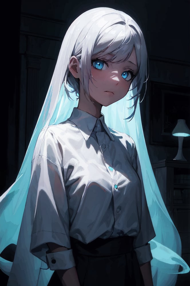 AI art "ghost"