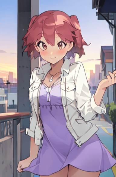 AI Art LoRA Model: Natsumi Hinata (Keroro’s Mother version) | PixAI