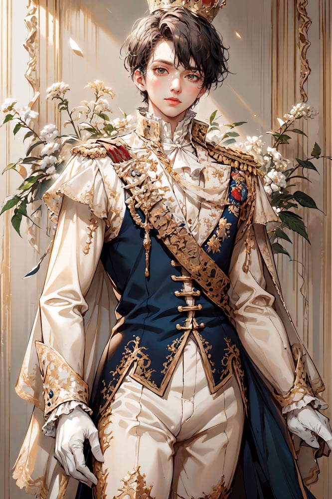 Rococo Prince V1.0 - AI LoRA model on PixAI