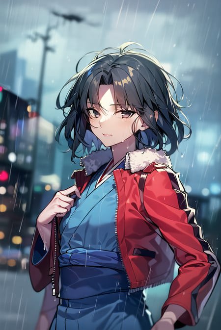Ryougi Shiki (Kara No Kyoukai) - AI LoRA model on PixAI